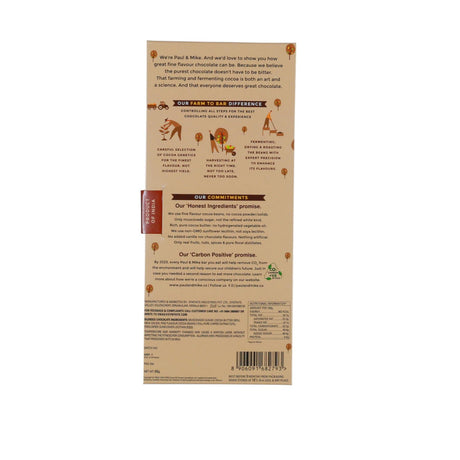 41% Fine Milk Chocolate with Freshly ground Coffee - Paul & Mike - Freshmills