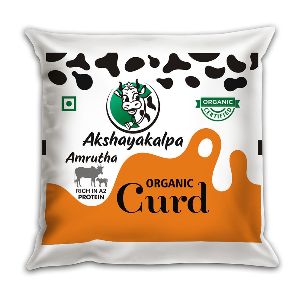 A2 Organic Curd - Akshayakalpa - Freshmills