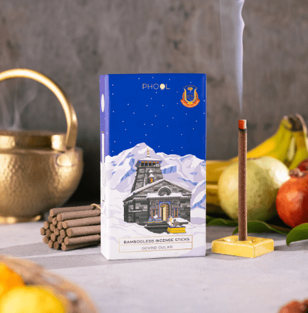 Bambooless Incense Sticks - Govind Gulab - Phool - Freshmills