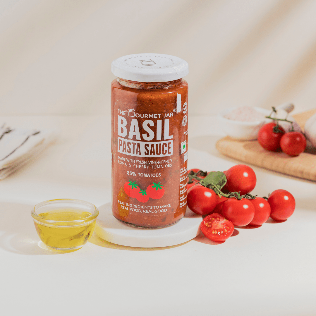 Basil Pasta Sauce - The Gourmet Jar - Freshmills