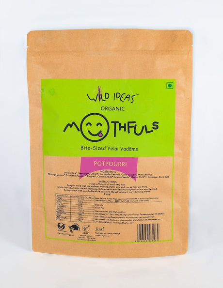 Bite Sized Yelai Vadam - Potpourri - Wild Ideas - Freshmills