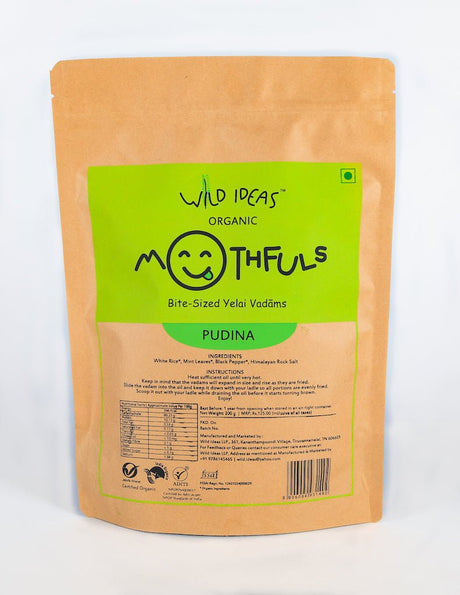 Bite Sized Yelai Vadam - Pudina - Wild Ideas - Freshmills