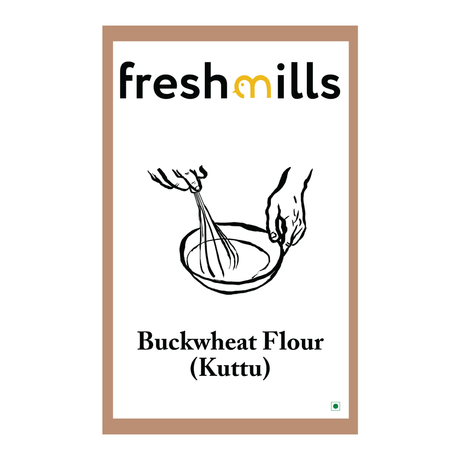 Buckwheat (Kuttu) Flour 500g - Freshmills - Freshmills