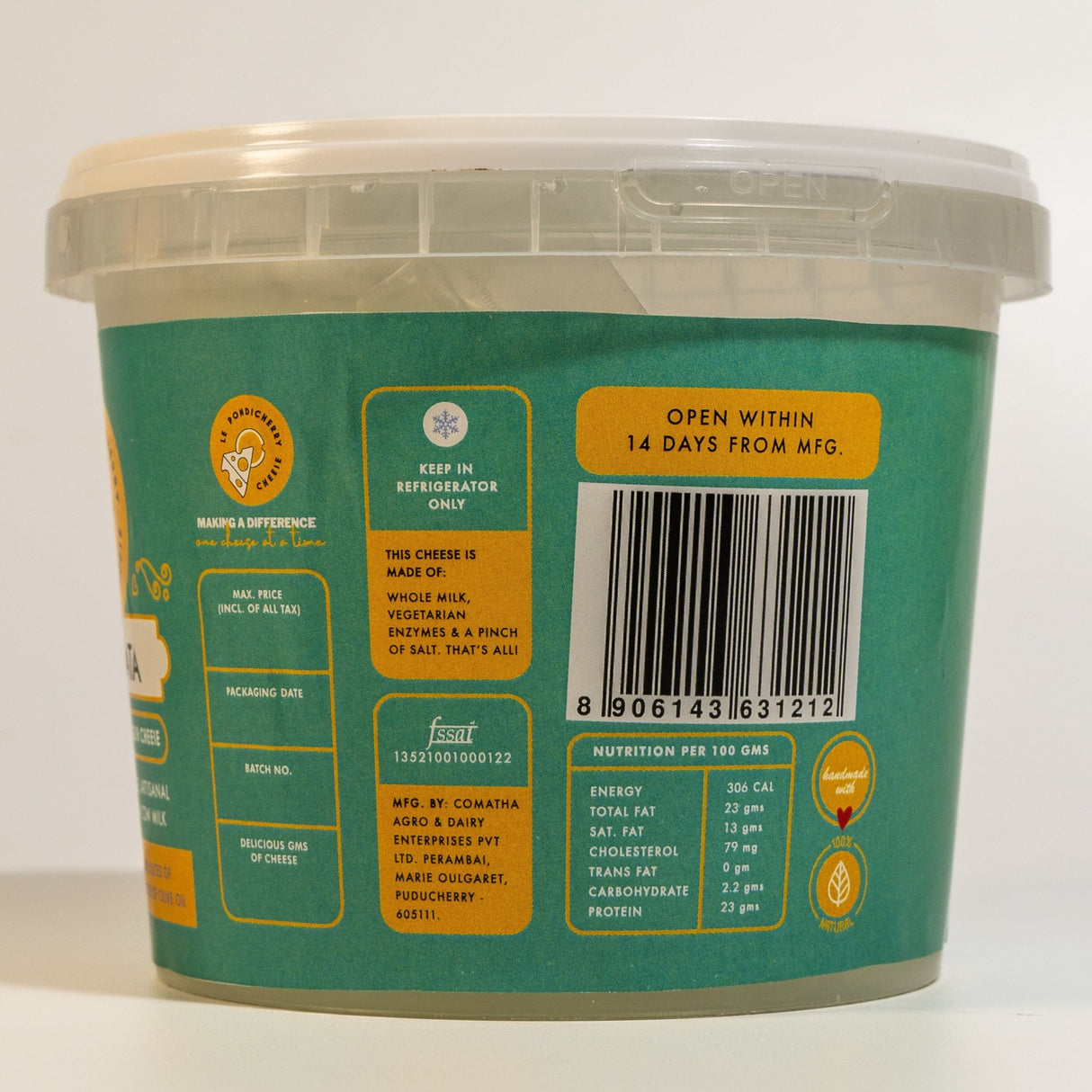 Burrata Cheese - Le Pondicherry Cheese - Freshmills