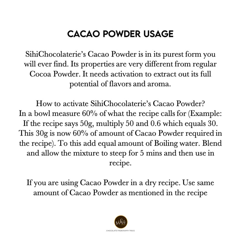Cacao Powder - Sihi - Freshmills