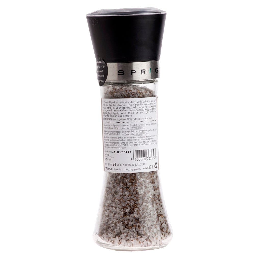 Celery Sea Salt Seasoning - Sprig - Freshmills