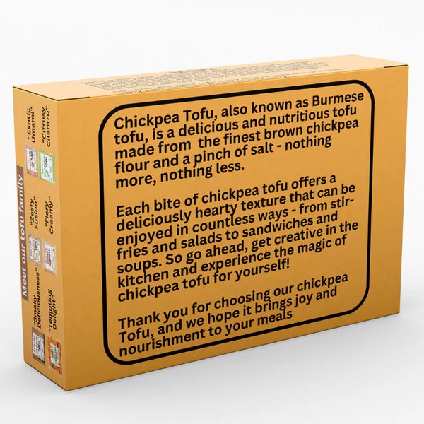 Chickpea Tofu - Health on Plants - Freshmills