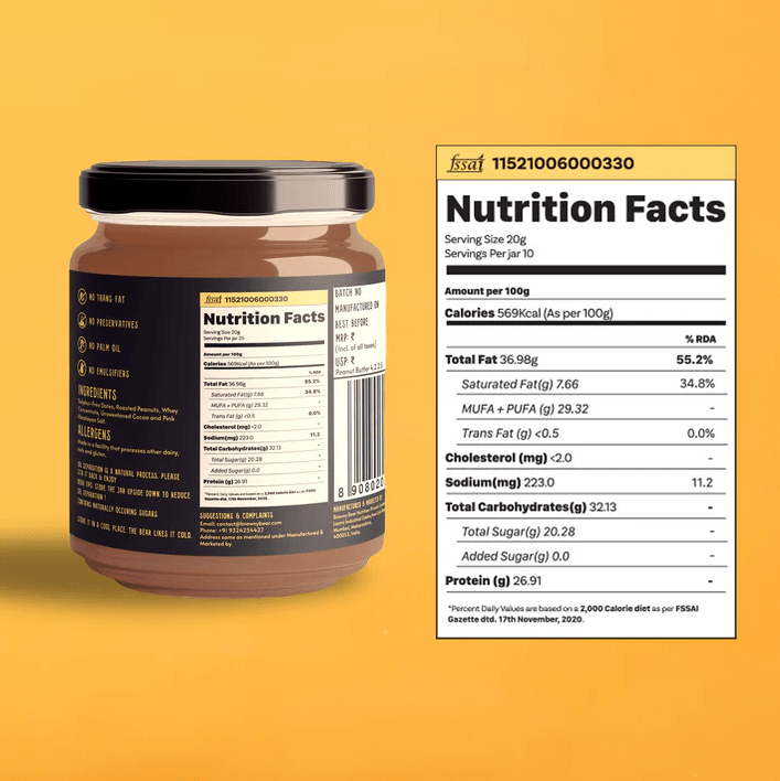 Chocolate Peanut Butter - Brawny Bear - Freshmills