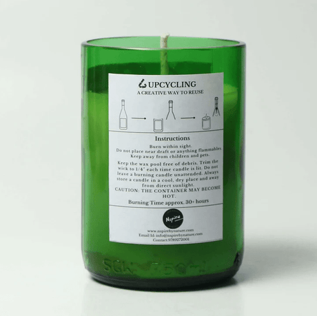 Cinnamon & Orange Soy Wax Candle - Nspire By Nature - Freshmills