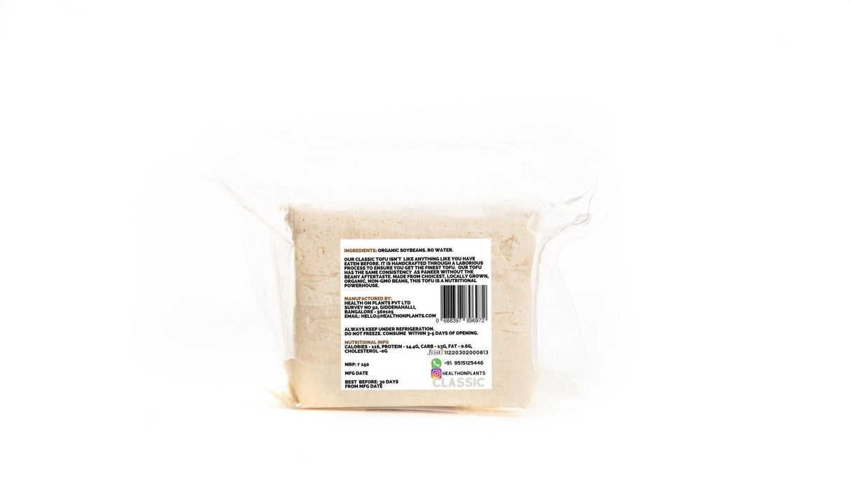 Classic Tofu - Health on Plants - Freshmills