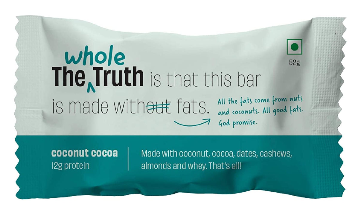 Coconut Cocoa Protein bar - The Whole Truth - Freshmills