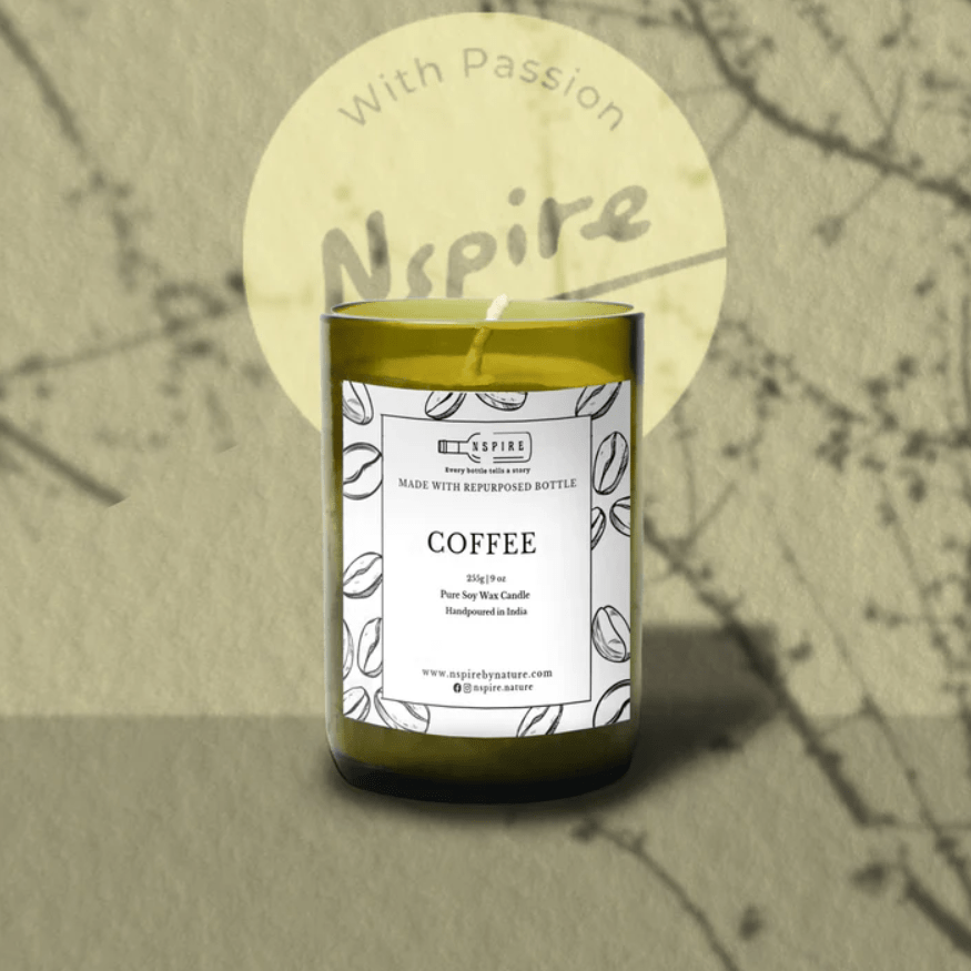 Coffee Soy Wax Candle - Nspire By Nature - Freshmills