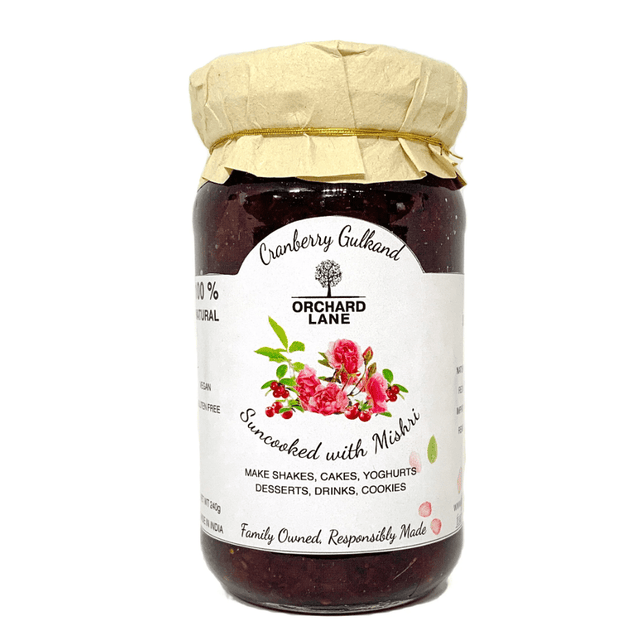 Cranberry Gulkand - Orchard Lane - Freshmills