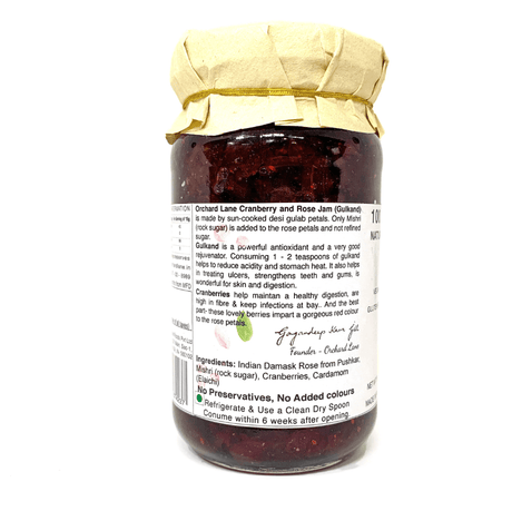 Cranberry Gulkand - Orchard Lane - Freshmills