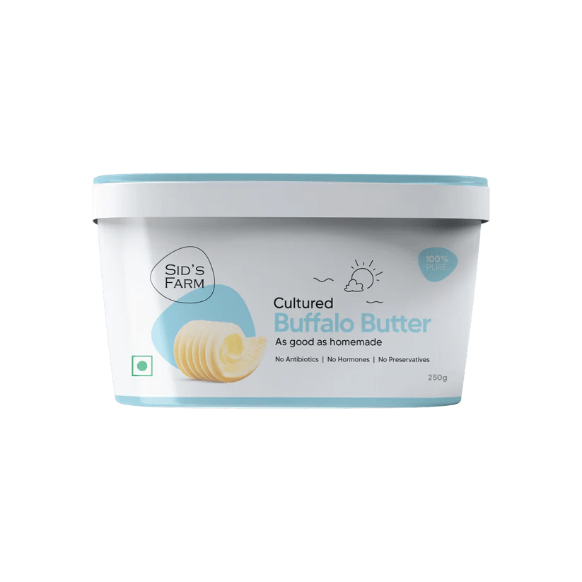 Cultured Buffalo Butter - SID FARMS - Freshmills