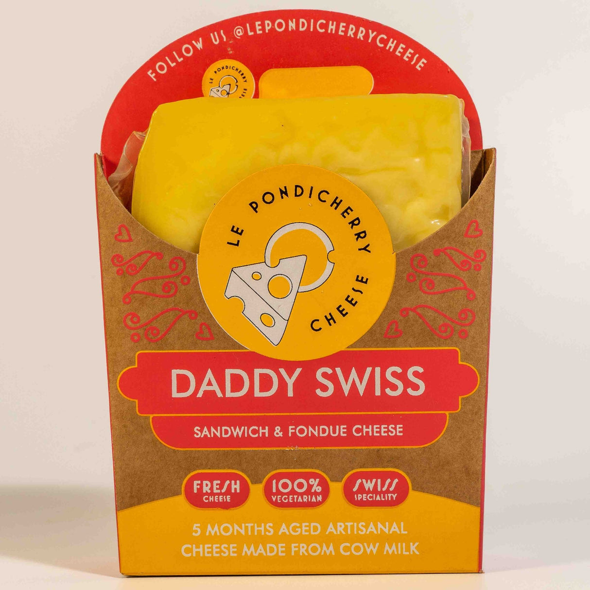 Daddy Swiss Cheese - Le Pondicherry Cheese - Freshmills