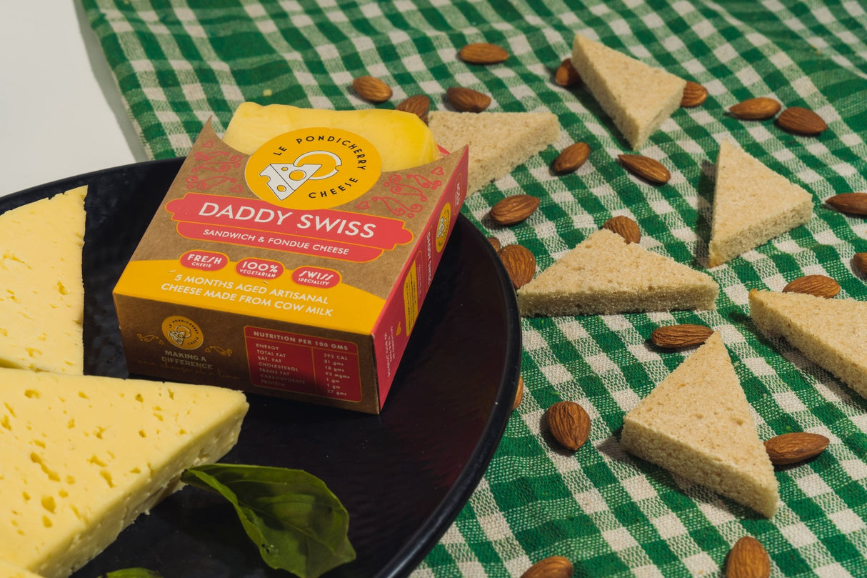 Daddy Swiss Cheese - Le Pondicherry Cheese - Freshmills