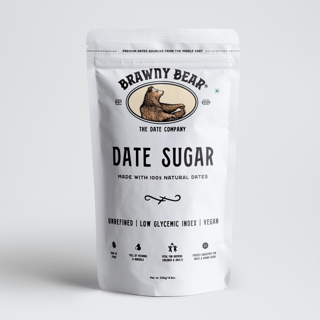 Date Sugar 200g - Brawny Bear - Freshmills