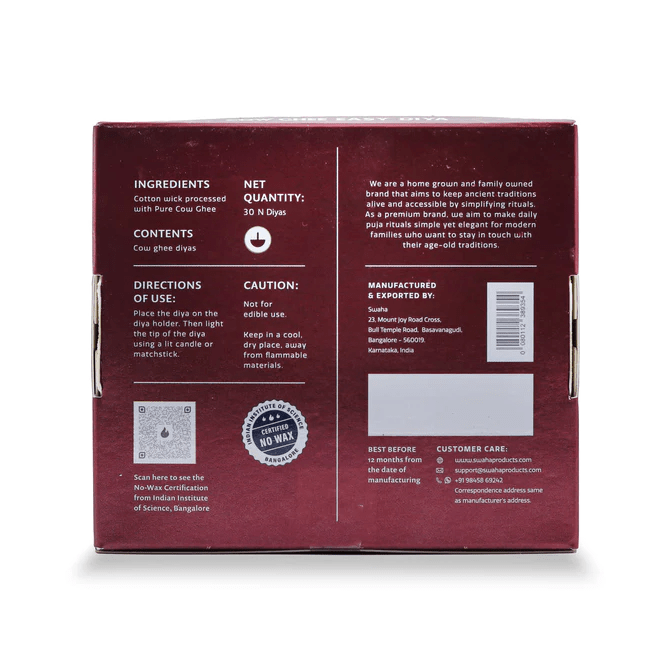 Easy Diya Ghee - 30 Mins - Swaha - Freshmills