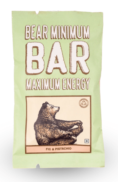 Fig and Pistachio Bar - Brawny Bear - Freshmills