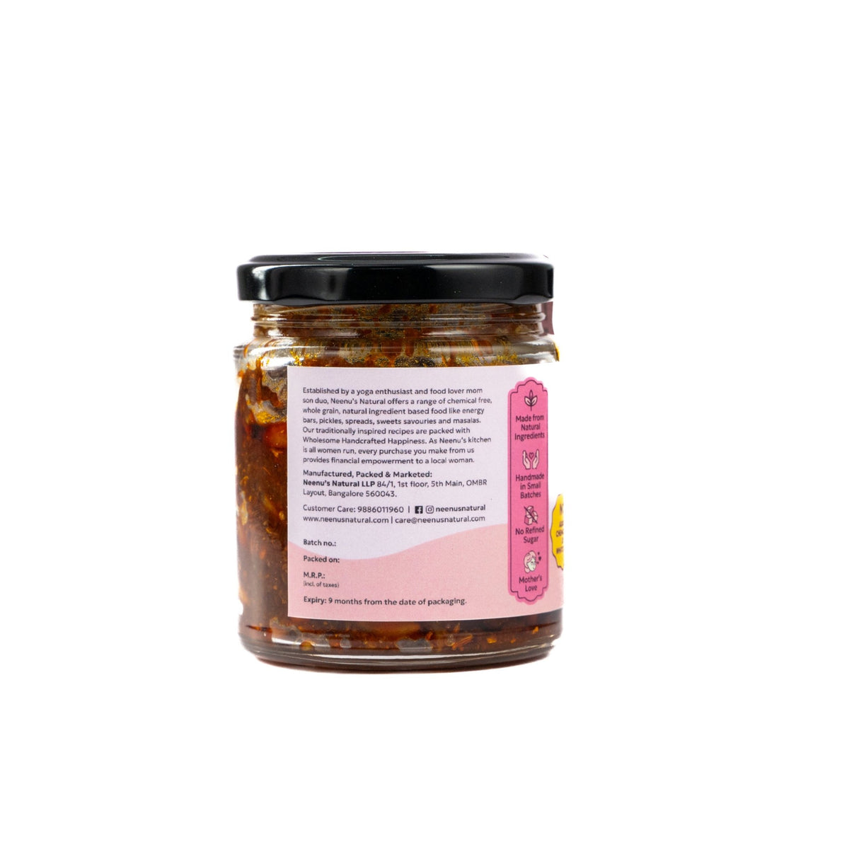 Garlic Pickle - Neenu's Natural - Freshmills