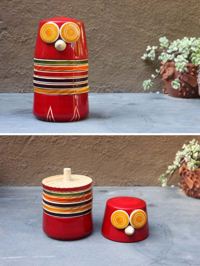 GYAANI GOOBEZ Coaster set - Varnam Craft Collective - Freshmills