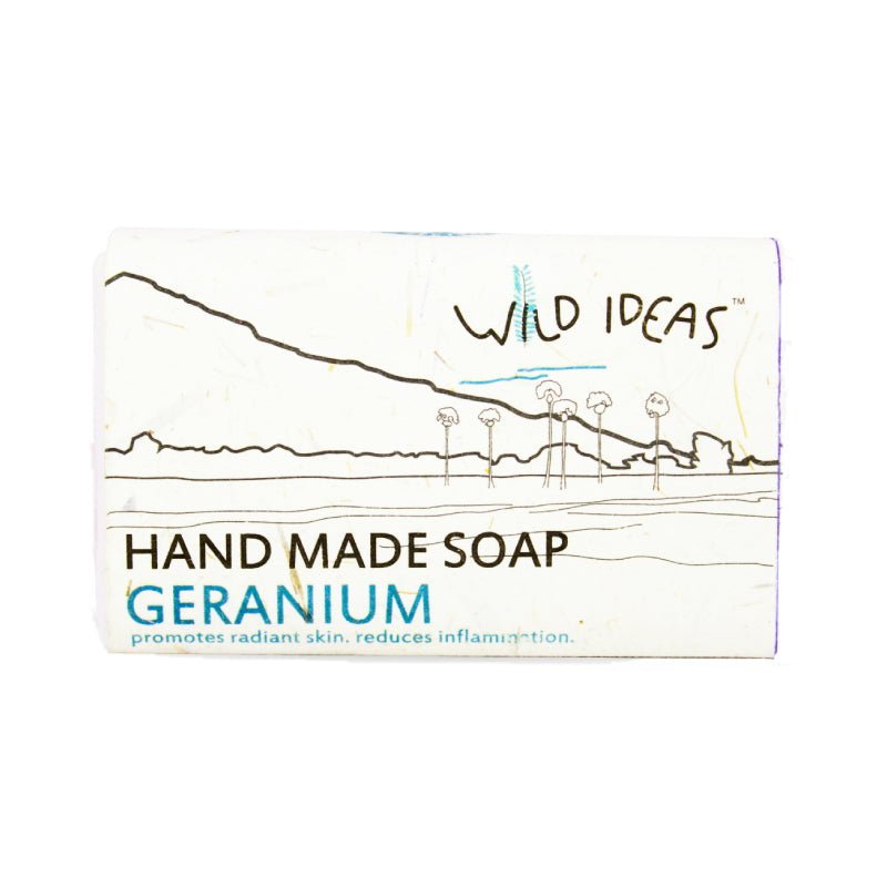 Hand Made Soap - Geranium - Wild Ideas - Freshmills
