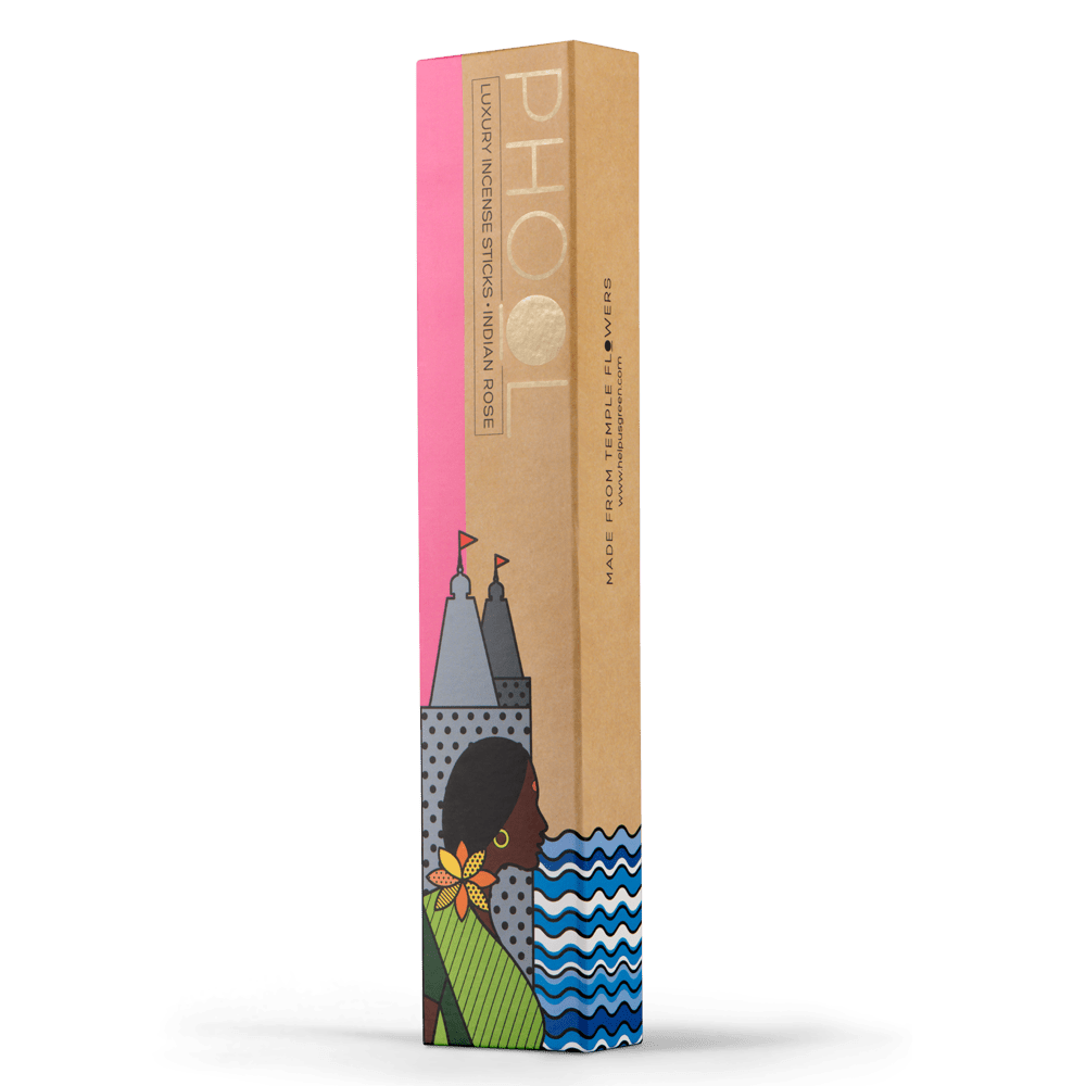 Indian Rose Incense Sticks - Phool - Freshmills