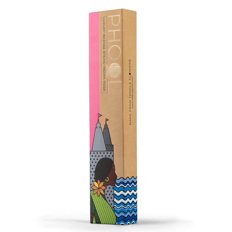 Indian Rose Incense Sticks - Phool - Freshmills