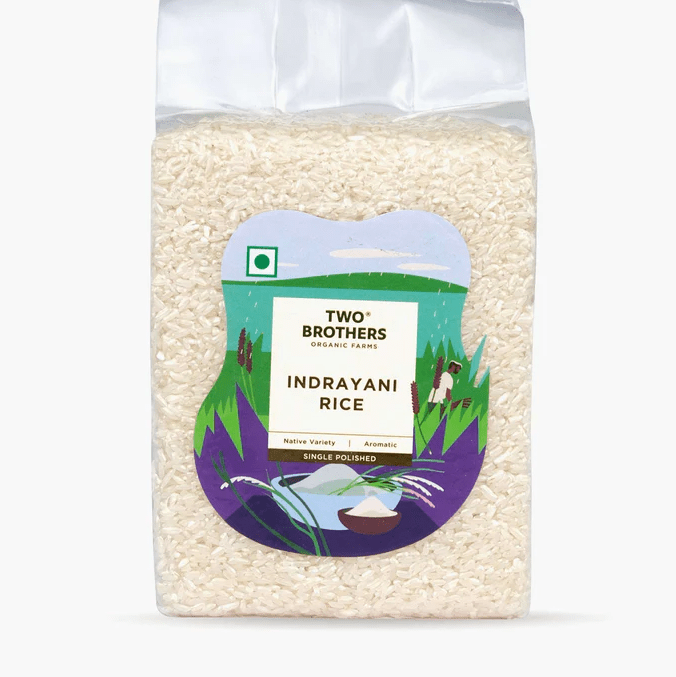 Indrayani Rice (Single Polished) - Two Brothers - Freshmills