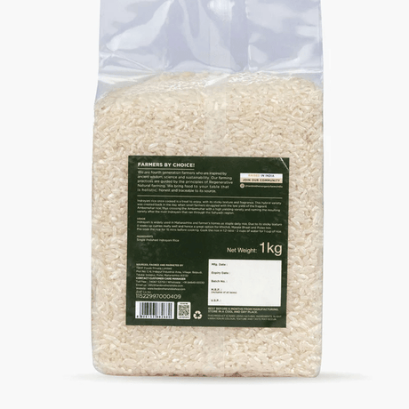 Indrayani Rice (Single Polished) - Two Brothers - Freshmills