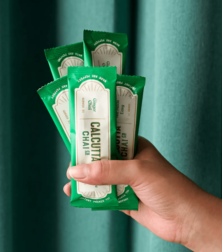INSTANT CHAI - Ginger Chai - Calcutta Chai Co - Freshmills