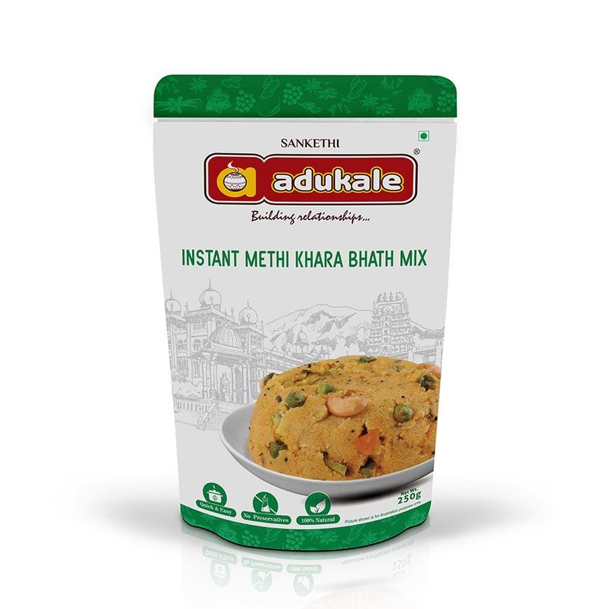 Instant Methi Kharabhath mix - Adukale - Freshmills