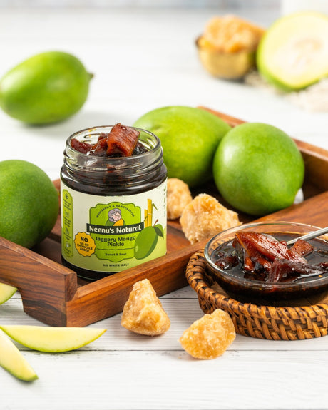 Jaggery Mango Pickle - Neenu's Natural - Freshmills