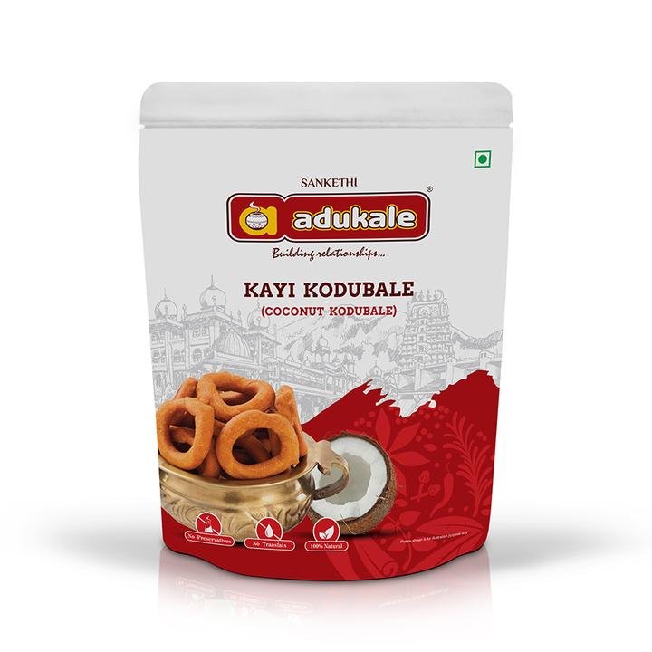 Kayi (Coconut) Kodubale - Adukale - Freshmills