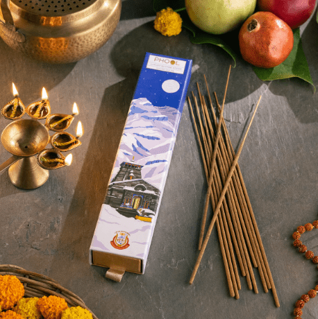 Kedarnath Govind Gulab Incense Sticks - Phool - Freshmills