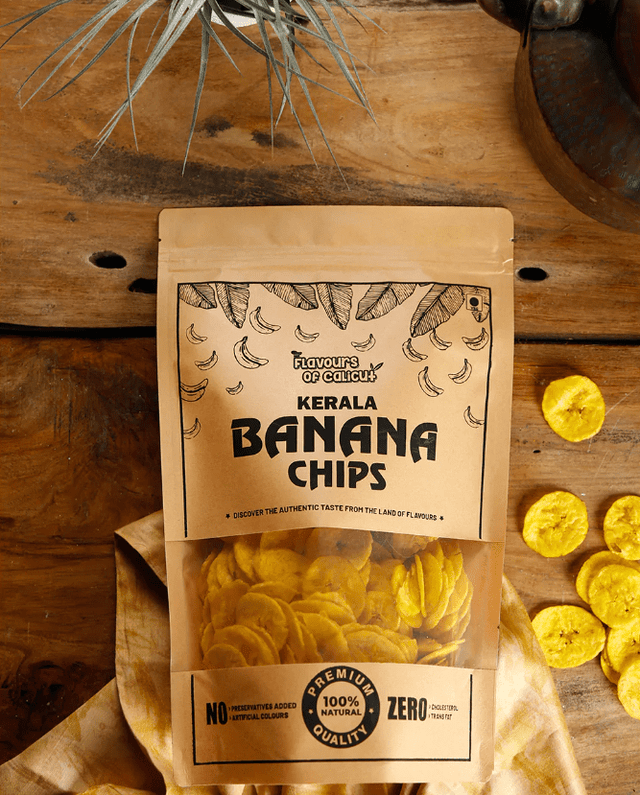 Kerala Banana Chips 250g - Flavours of Calicut - Freshmills