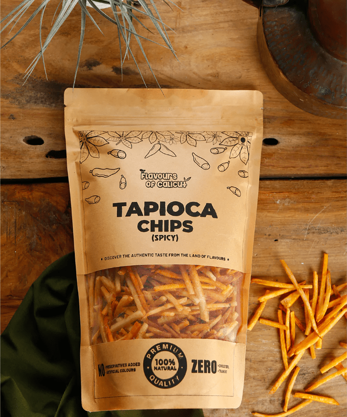 Kerala Tapioca (Kappa) Chips 250g - Flavours of Calicut - Freshmills