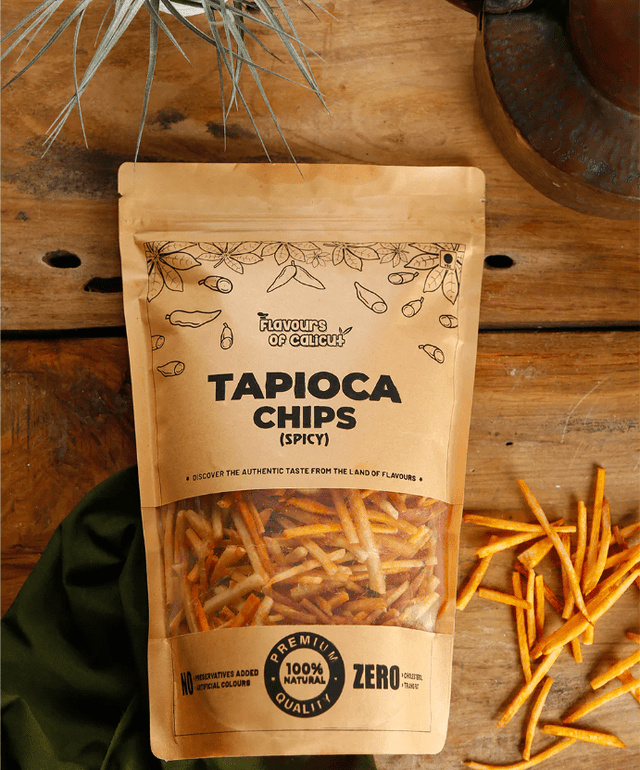 Kerala Tapioca (Kappa) Chips 250g - Flavours of Calicut - Freshmills