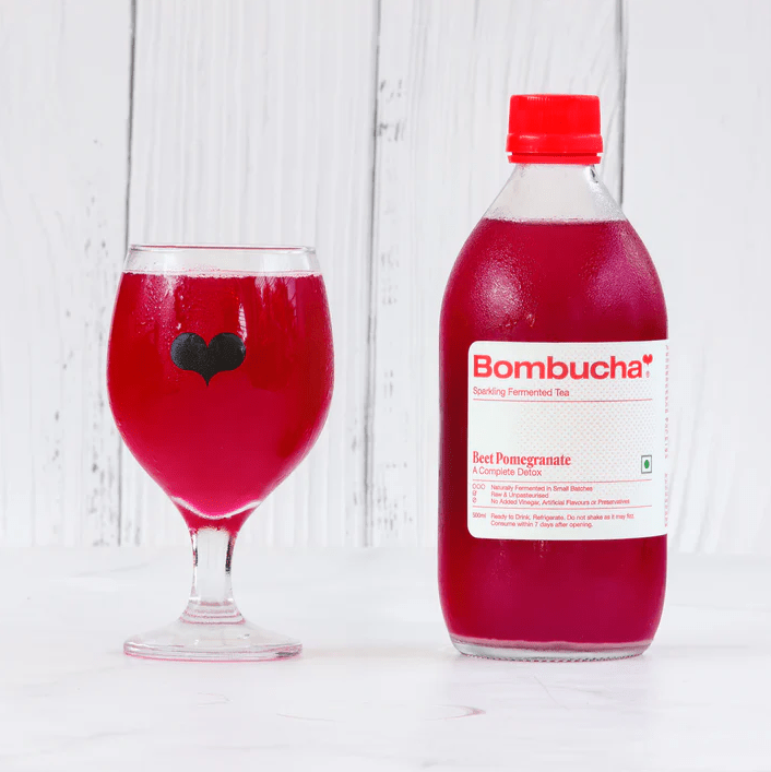 Kombucha - Beetroot Pomegranate - Bombucha - Freshmills