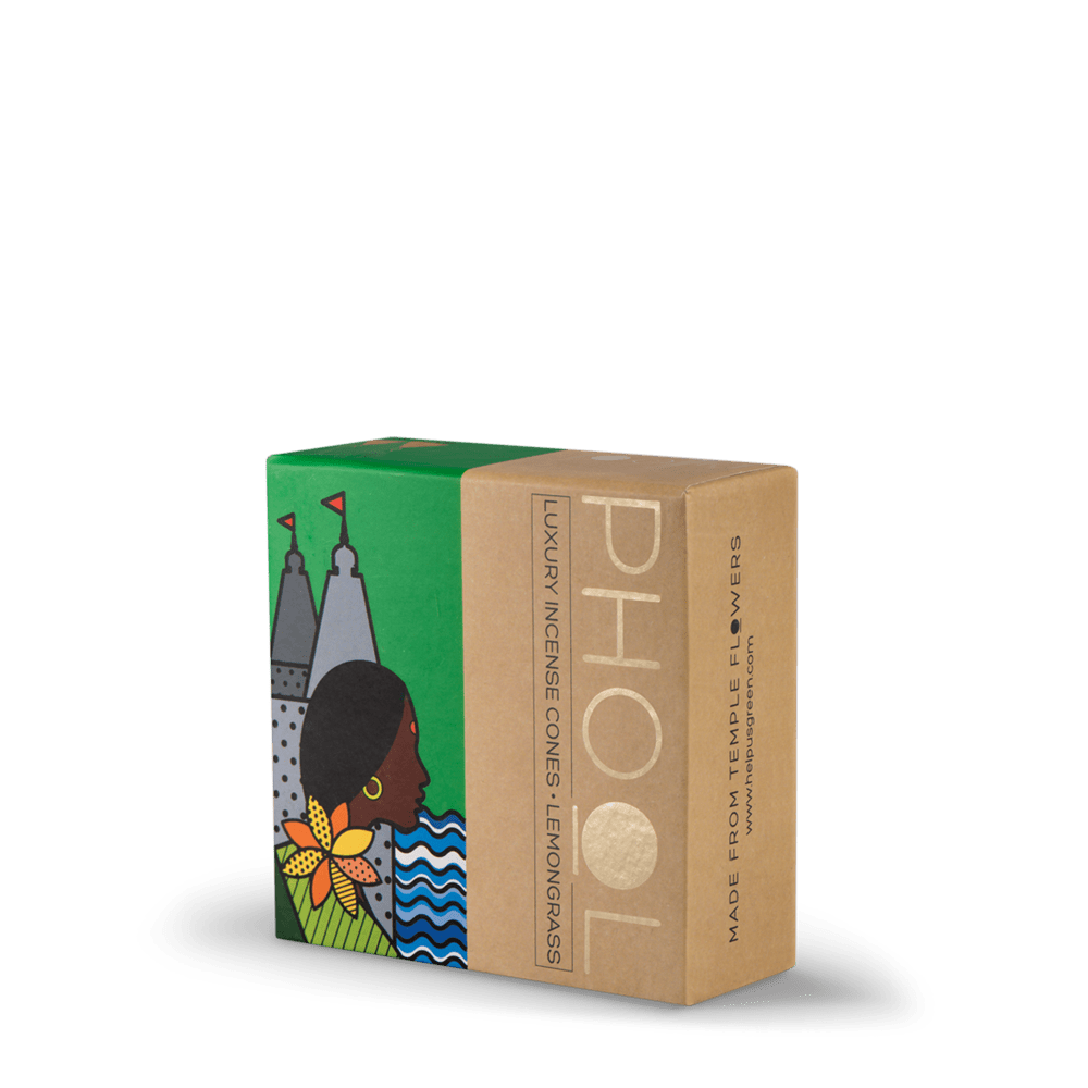 Lemongrass Incense Cones - Phool - Freshmills