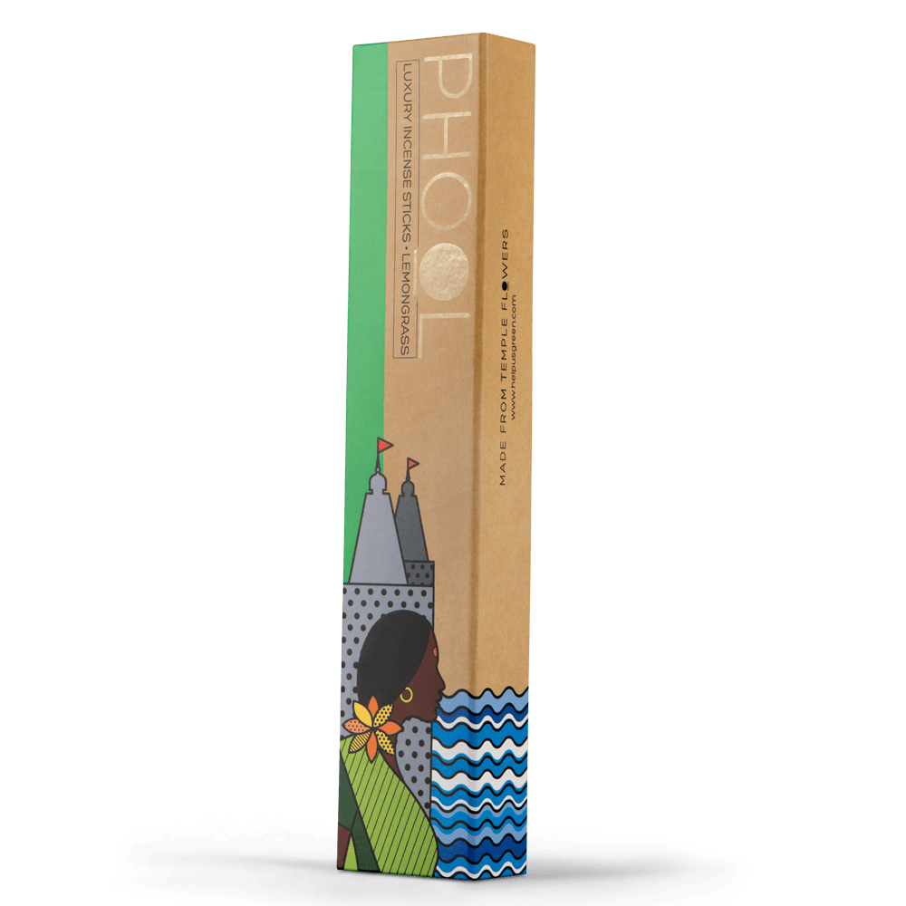 Lemongrass Incense Sticks - Phool - Freshmills