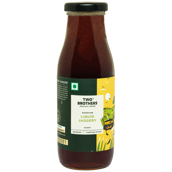 Liquid Sugarcane Jaggery (Kaakvi) - Two Brothers - Freshmills