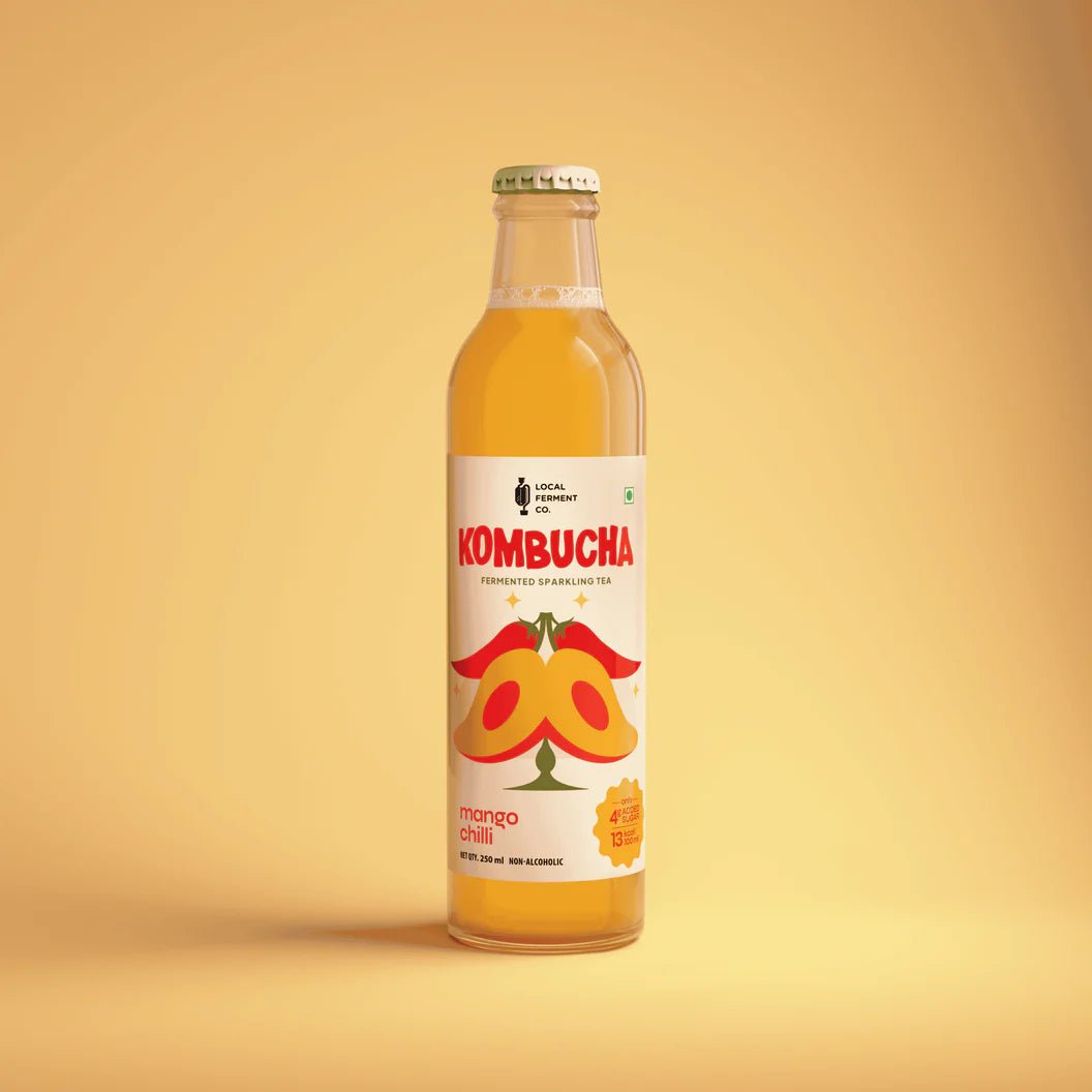 Mango & Chilli Kombucha - local ferment co - Freshmills