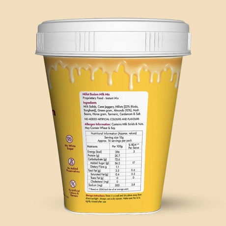 Millet Badam Milk Mix - Sweet Karam Coffee - Freshmills