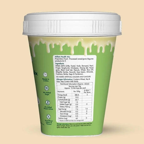 Millets Health Milk Mix (Kanji Maavu) - Sweet Karam Coffee - Freshmills