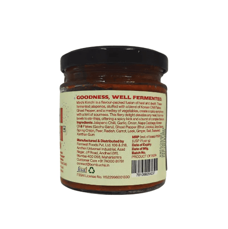 Mirchi Kimchi - Bombucha - Freshmills