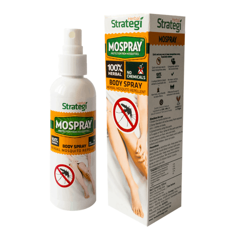 Mosquito Repellent Body Spray - Herbal Strategi - Freshmills