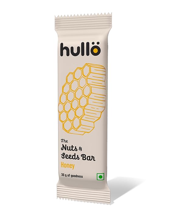 Nuts & Seeds Bar - Honey - Hullo - Freshmills