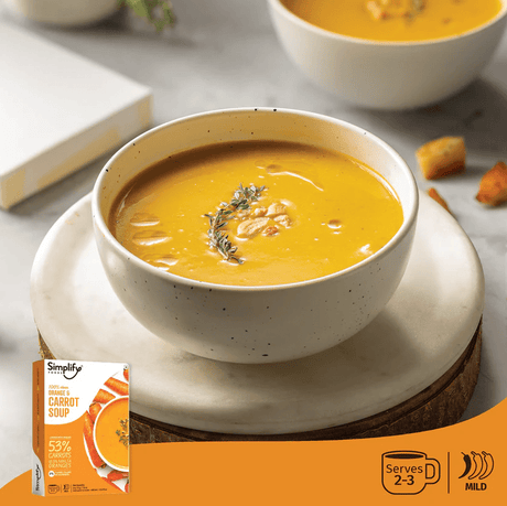 Orange & Carrot Soup - Simplify - Freshmills